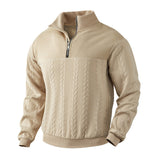 Leonardo Men's Quarter-Zip Pullover - Stylish and Comfortable Sweater for All Seasons