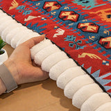 Rutschfester Gesteppter Sofabezug mit Ethno-Muster – Stylischer Schutz für Ihr Sofa
