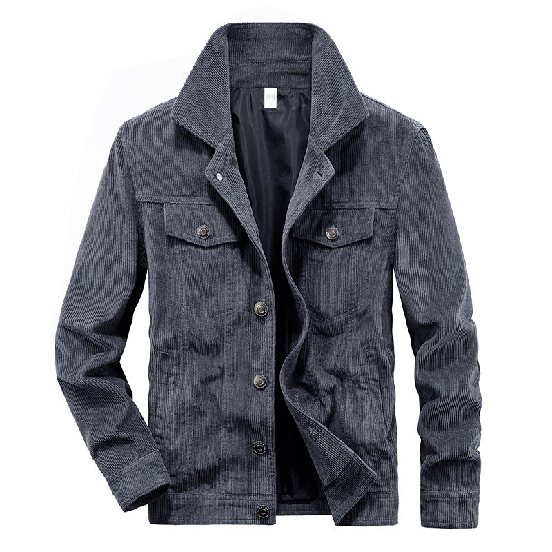 Elias Men's Thin Corduroy Jacket