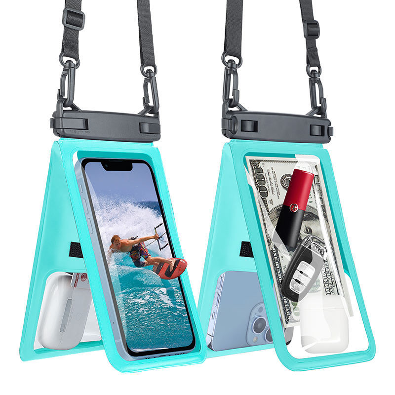 Waterproof Phone Dry Case – Touch Window, Secure Lock & Adjustable Lanyard
