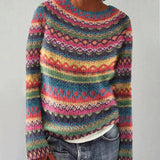 Emma™ - Gemütlicher Retro-Pullover für Damen | Vintage-Inspirierter Strickpullover mit Weichem Material und Bequemer Passform