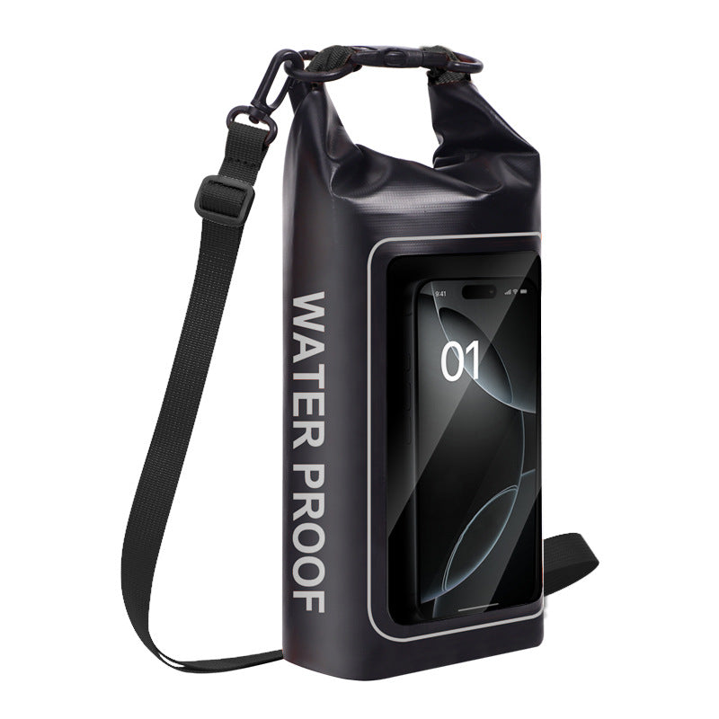 Waterproof Phone Shoulder Bag – Touch Window, Adjustable Strap & Universal Fit