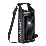 Waterproof Phone Pouch – PVC, Fits Phones up to 7 Inch, Adjustable Shoulder Strap
