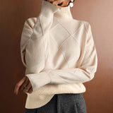 Charlotte High-Neck Pullover - Stylish & Chic Women's Sweater
