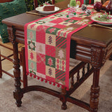 Festive Christmas Table Runner – Plaid, Snowman or Red Bauble, 14 x 55 in