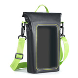 Waterproof Dry Bag – Clear Front Pocket, Adjustable Shoulder Strap & Roomy Main
