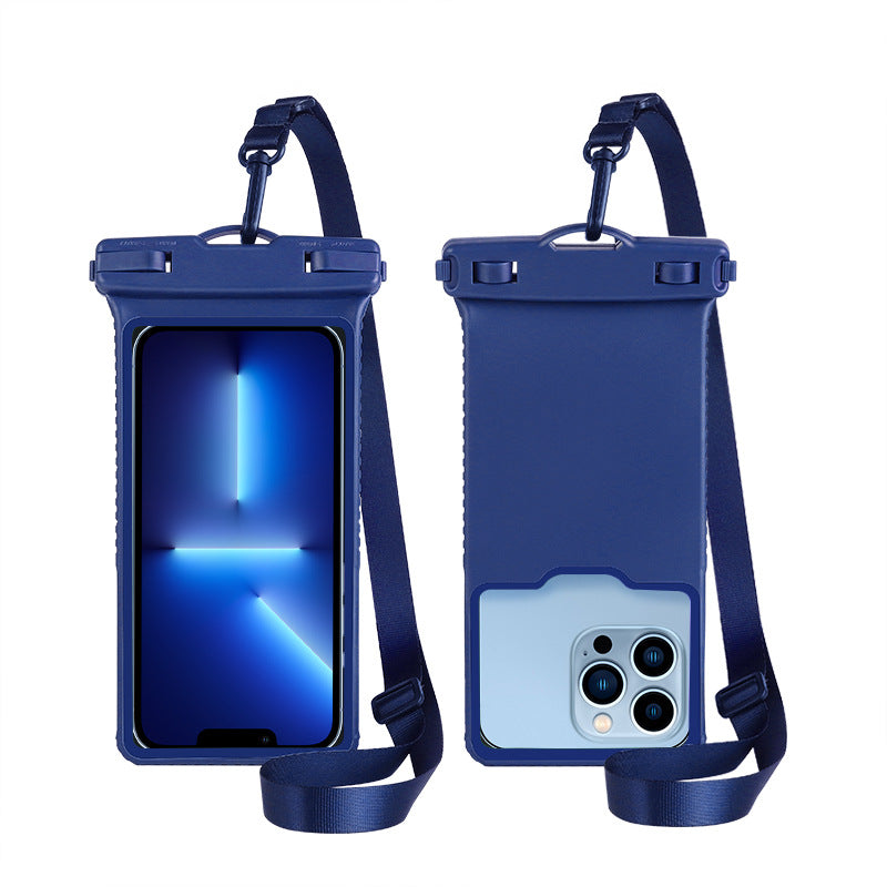 Waterproof Phone Case – Clear Touch Front, Adjustable Lanyard & Universal Fit