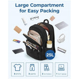Unisex spacious backpack with insulated compartments and ergonomic carrying system Kalsten