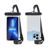 Waterproof Phone Case – Clear Touch Front, Adjustable Lanyard & Universal Fit