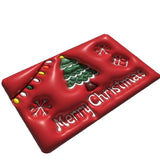 Christmas Themed Floor Mat – Santa Claus Non-Slip Rug