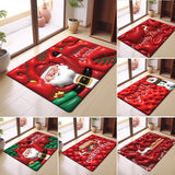 Christmas Themed Floor Mat – Santa Claus Non-Slip Rug