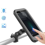 Waterproof Bike Phone Mount – 15W Wireless Charging, 5000mAh, Fits 4.5–6.8 Inch Phones
