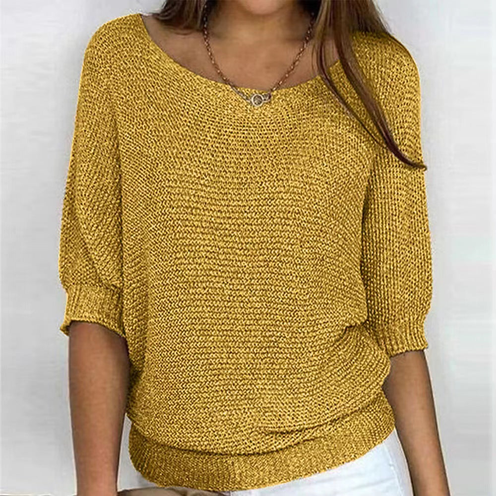 Enhanced Product Title: "Sara Women's Comfort Sweater - Soft, Cozy Pullover for Everyday Wear" 

This title includes relevant keywords while providing more detail about the product, making it more appealing for Google Shopping searches.