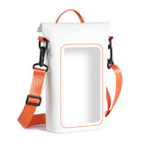 Waterproof Dry Bag – Clear Front Pocket, Adjustable Shoulder Strap & Roomy Main