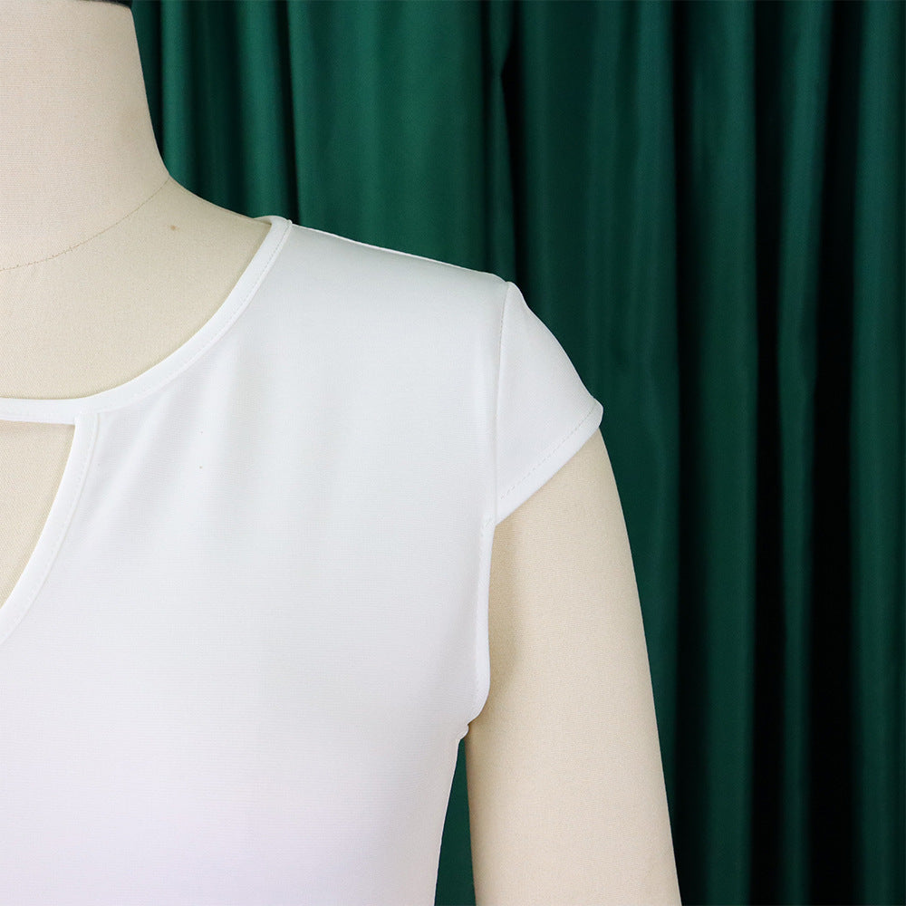 Plus-Size Asymmetrical Sleeveless Dress - Stylish & Flattering Design for Every Occasion