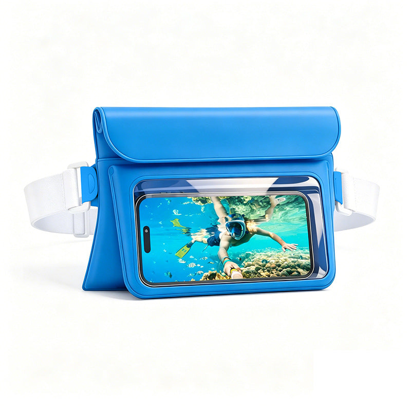 Waterproof Phone Belt Bag with Transparent Window