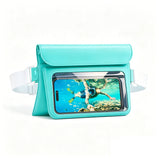 Waterproof Phone Belt Bag with Transparent Window