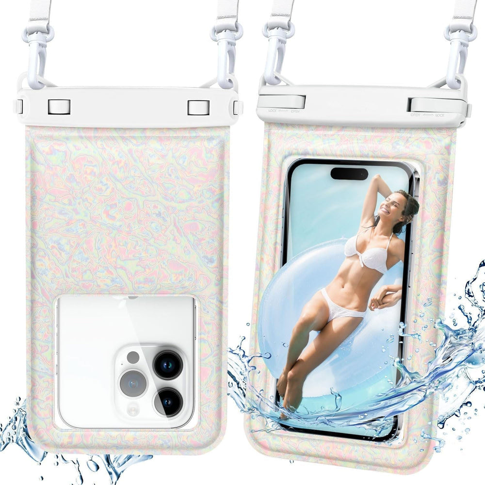 Waterproof Phone Pouch – 30m Depth, Touch-Through Window & Neck Lanyard