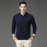 Enhanced Product Title: Tobias™ Luxury Cashmere Polo Business Sweater - Elegant & Comfortable Pullover for Professional Attire

This optimized title includes keywords that potential customers might search for, such as "luxury," "cashmere," "business," "sw
