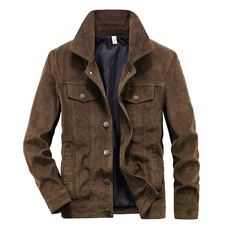 Elias Men's Thin Corduroy Jacket