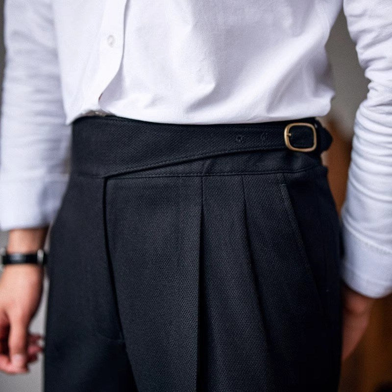 Oliver Classic Pants with Buckle