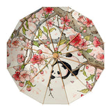 Ladies sun protection umbrella with elegant floral design Kalsten