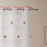 Festive Christmas Window Curtains – Decorative Holiday Curtain Panels