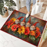 Christmas Decorative Floor Mat – Festive Non-Slip Entryway Rug