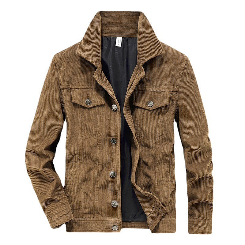 Elias Men's Thin Corduroy Jacket