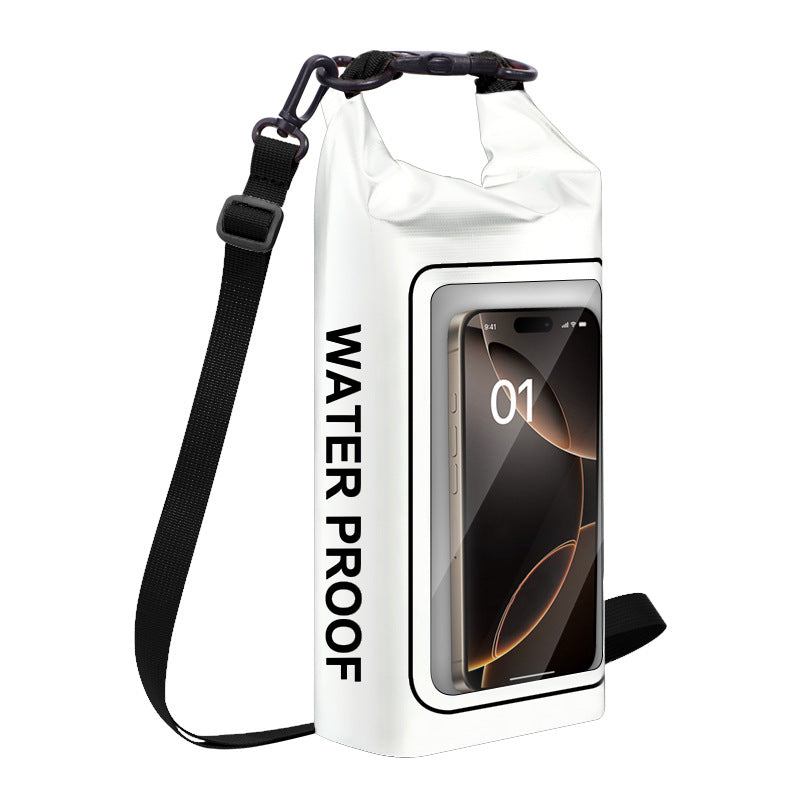 Waterproof Phone Shoulder Bag – Touch Window, Adjustable Strap & Universal Fit