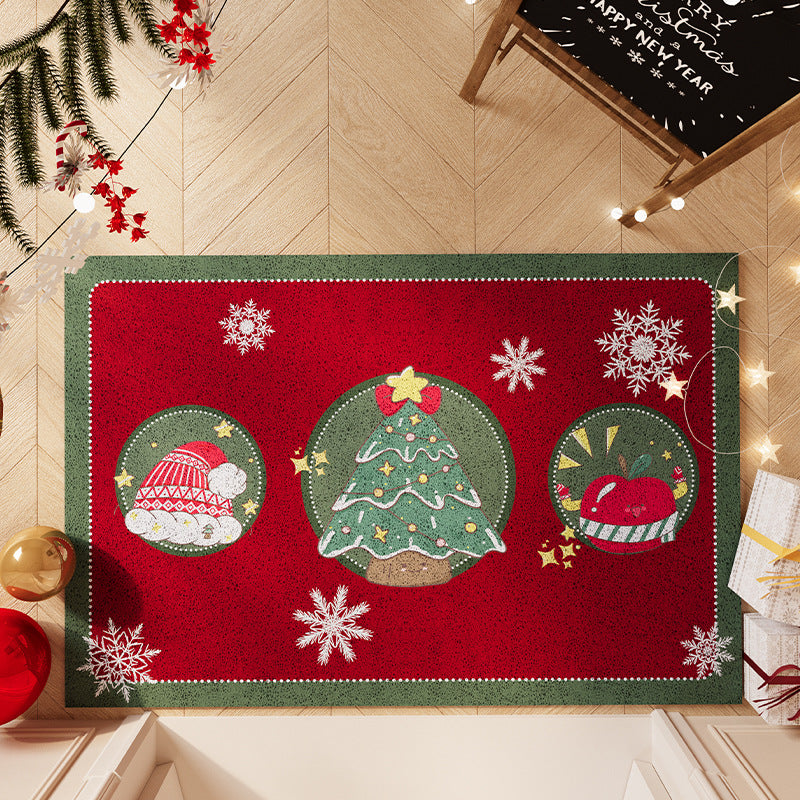 Christmas Indoor Doormat – Festive Entryway Rug
