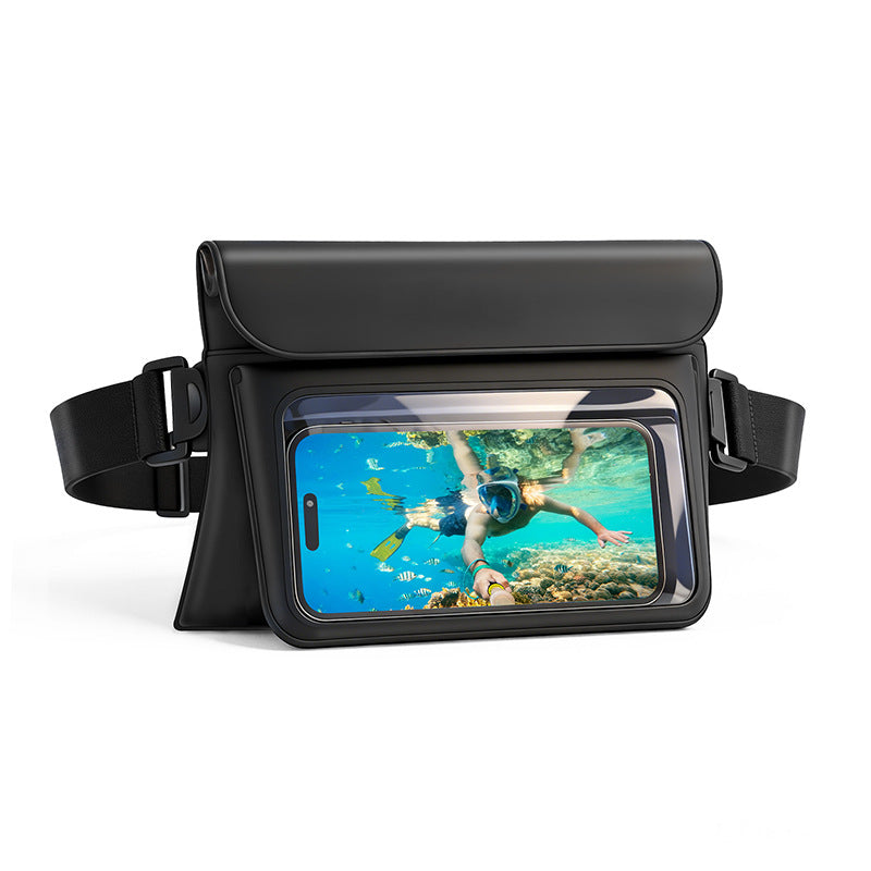 Waterproof Phone Belt Bag with Transparent Window