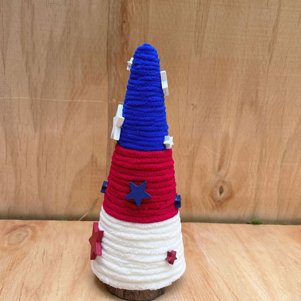 Knitted Felt Tabletop Christmas Tree – Cozy Decorative Table Tree