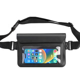 Waterproof Phone Belt Bag with Transparent Window
