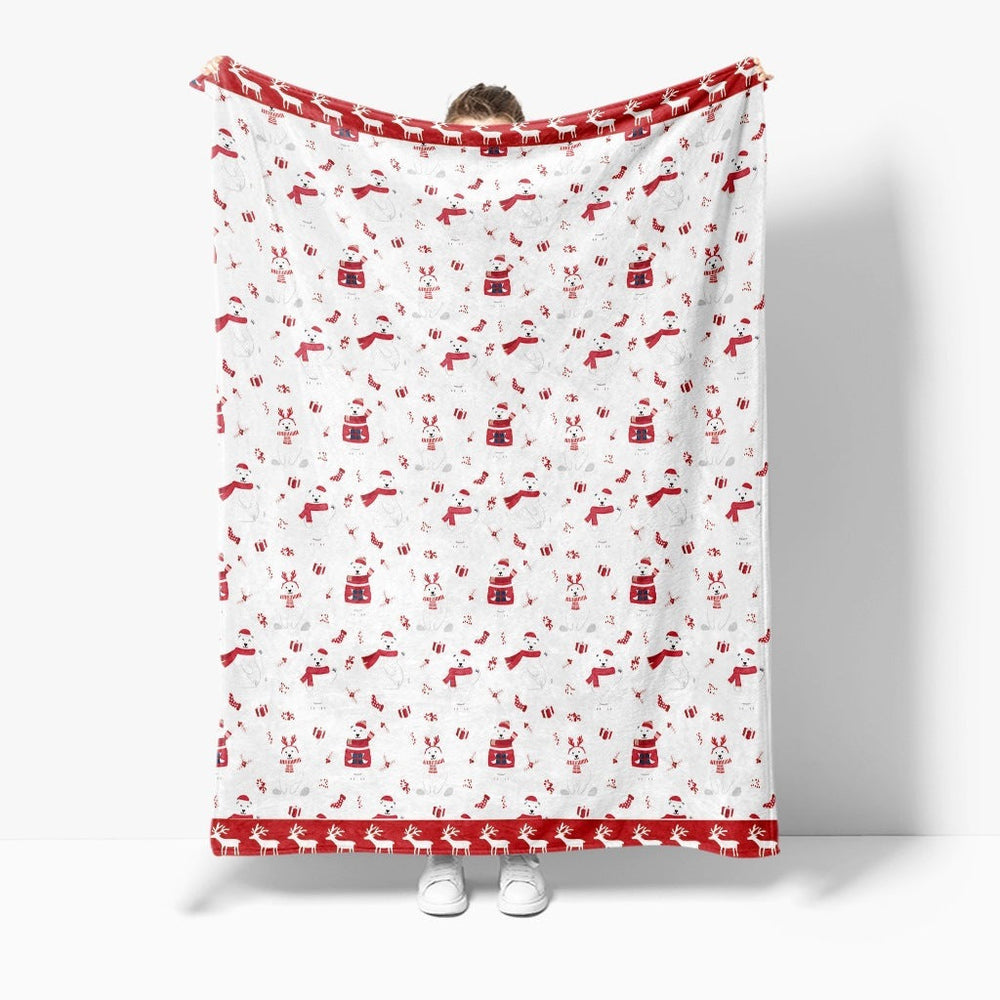 Cozy Christmas Blanket – Soft Festive Throw, 3 Designs