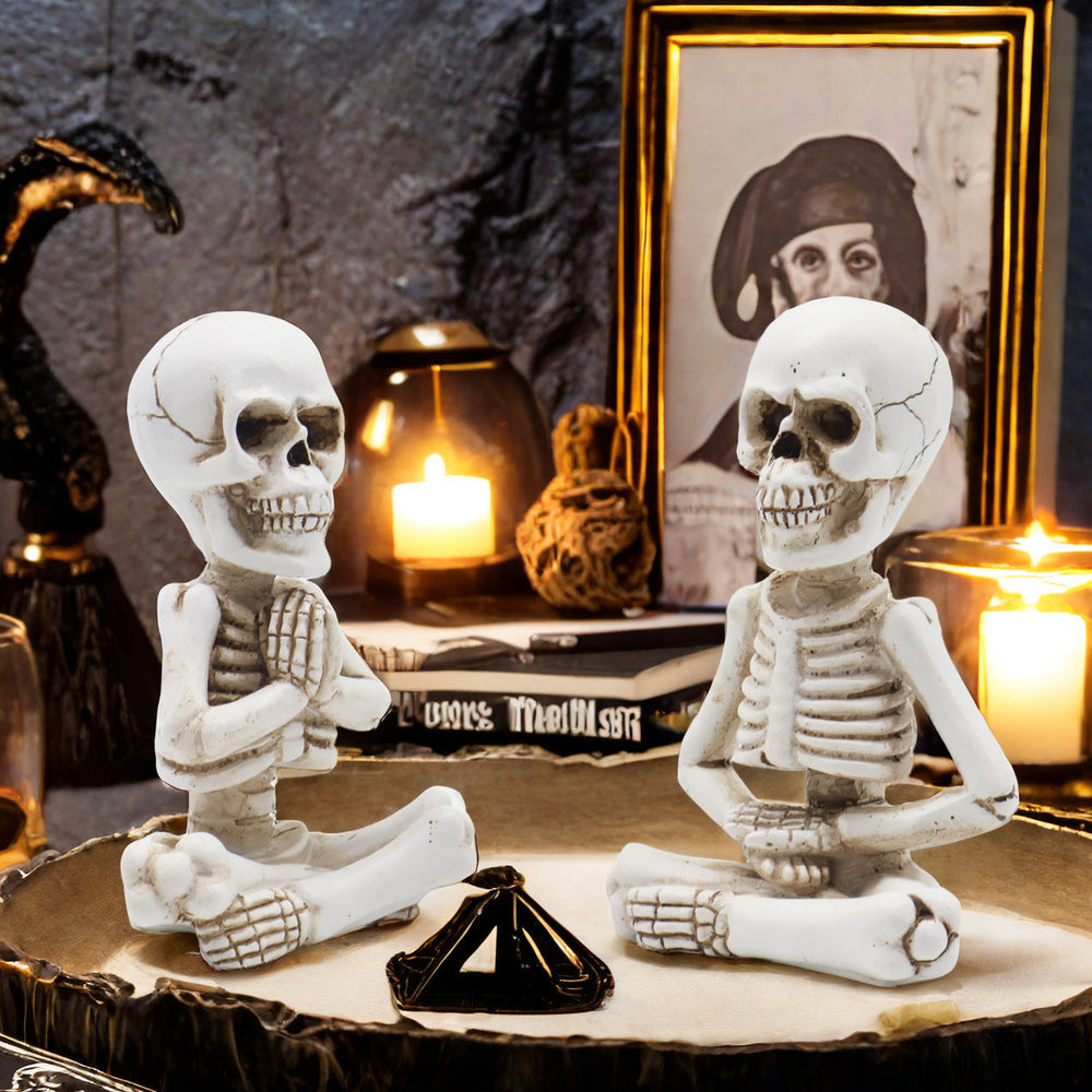 Decorative Skeleton Figure - Tabletop Halloween Accent
