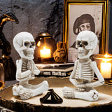 Decorative Skeleton Figure - Tabletop Halloween Accent