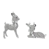Luxurious Reindeer Sculpture – Elegant Christmas Decorative Figure