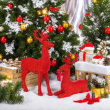 Elegant Reindeer Christmas Decoration – Pair of Decorative Deer Figures