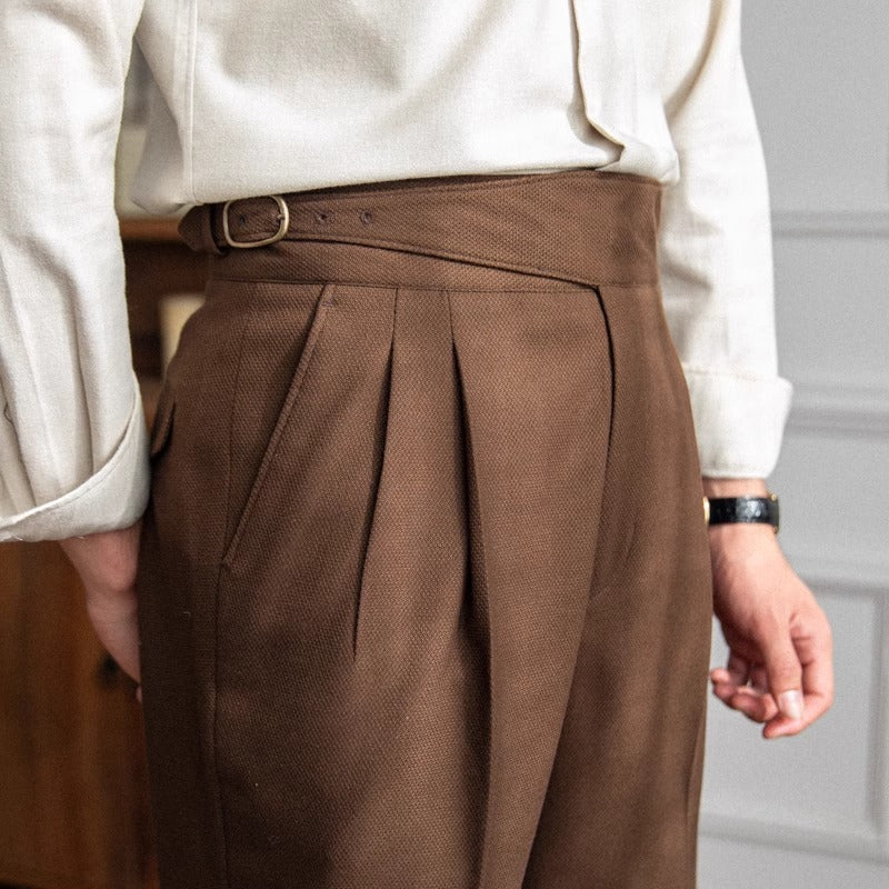 Oliver Classic Pants with Buckle