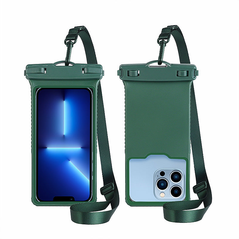 Waterproof Phone Case – Clear Touch Front, Adjustable Lanyard & Universal Fit