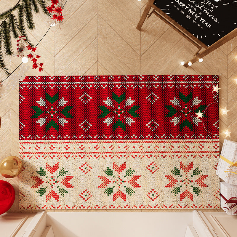 Christmas Indoor Doormat – Festive Entryway Rug