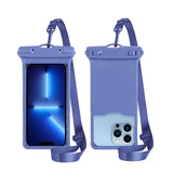 Waterproof Phone Case – Clear Touch Front, Adjustable Lanyard & Universal Fit