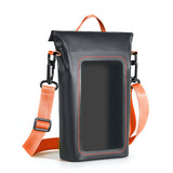 Waterproof Dry Bag – Clear Front Pocket, Adjustable Shoulder Strap & Roomy Main