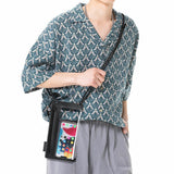 Waterproof Smartphone Crossbody Bag – Touchscreen Window, Zip Closure & Strap