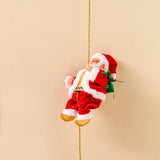 Animated Parachuting Santa Hanging Ornament – Motion Christmas Figures