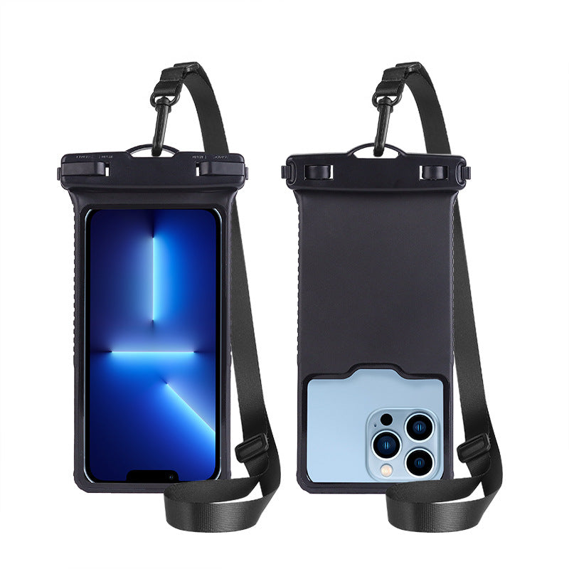 Waterproof Phone Case – Clear Touch Front, Adjustable Lanyard & Universal Fit