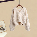 LIANE Eleganter Strickpullover mit Fischschwanzrock – Stilvoller Damenpullover für jeden Anlass