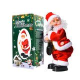 Animated Parachuting Santa Hanging Ornament – Motion Christmas Figures