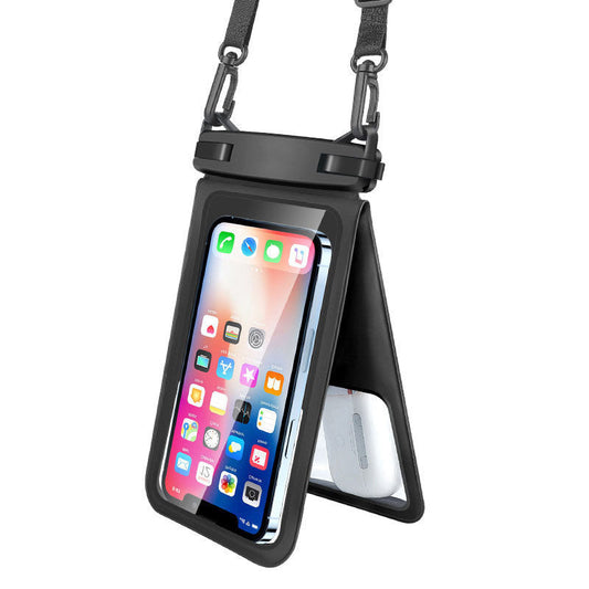 Waterproof Phone Pouch – Touchscreen Window, Adjustable Strap & Universal Fit